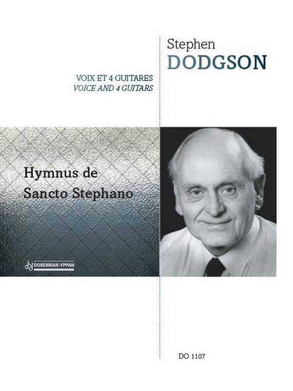 Hymnus De Sancto Stephano&nbsp;&nbsp;Vocal and 4 Guitars&nbsp;&nbsp;Stimmensatz