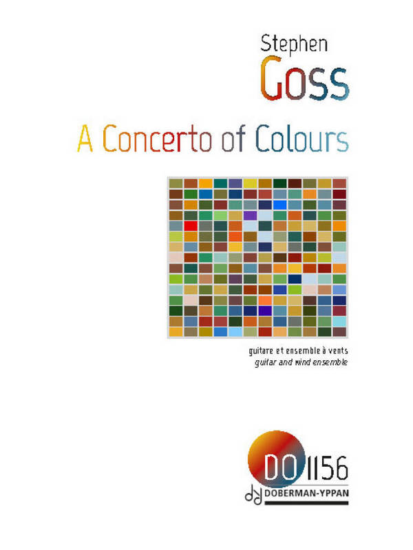 A Concerto Of Colours  Orchestra and Guitar  Partitur
