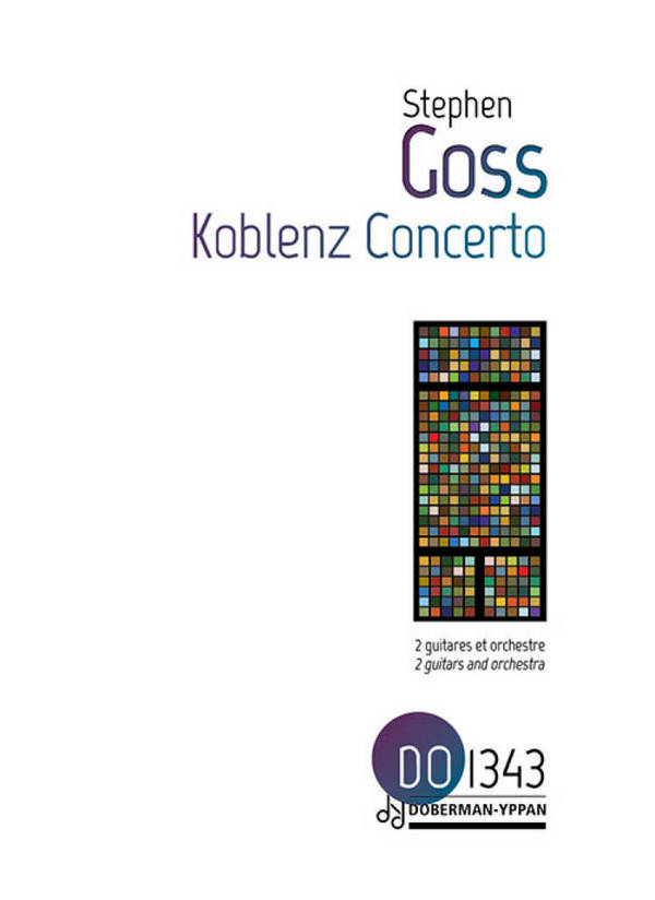 Koblenz Concerto&nbsp;&nbsp;Orchestra and Guitar Duet&nbsp;&nbsp;Partitur