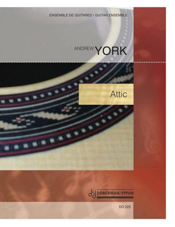Attic (9 guit.)&nbsp;&nbsp;Gitarrenensemble&nbsp;&nbsp;Partitur + Stimmen
