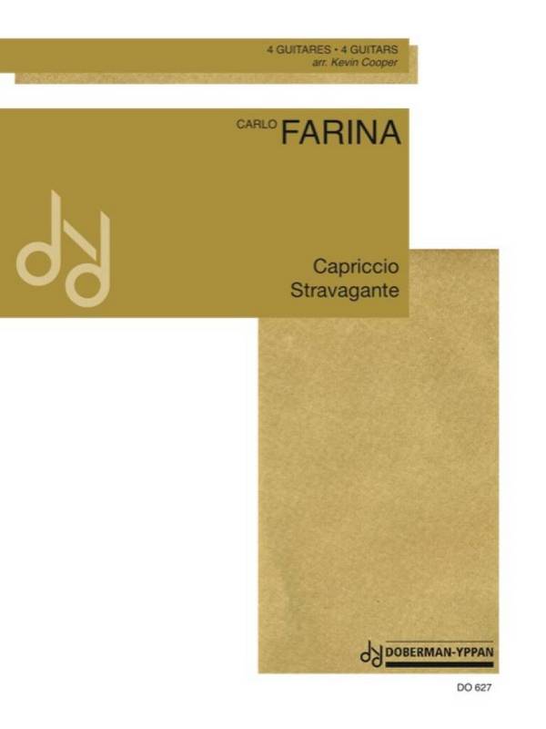 Capriccio Stravagante&nbsp;&nbsp;4 Guitars&nbsp;&nbsp;Partitur + Stimmen