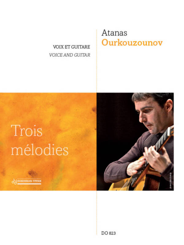 Trois mélodies&nbsp;&nbsp;Vocal and Guitar&nbsp;&nbsp;Buch