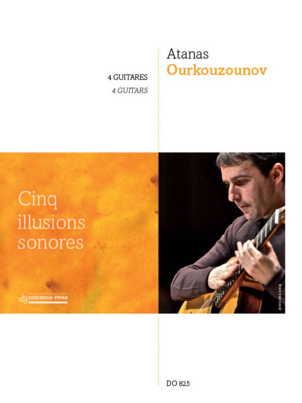 Cinq illusions sonores&nbsp;&nbsp;4 Guitars&nbsp;&nbsp;Partitur + Stimmen