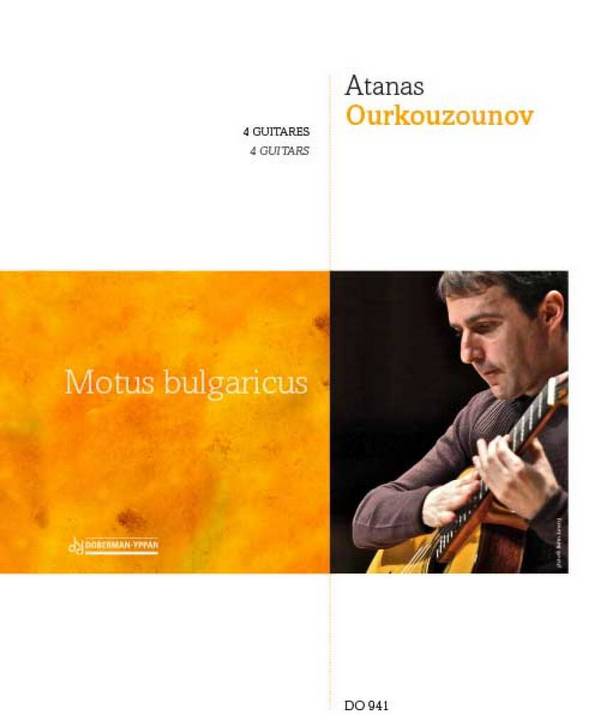 Motus bulgaricus&nbsp;&nbsp;4 Guitars&nbsp;&nbsp;Partitur + Stimmen