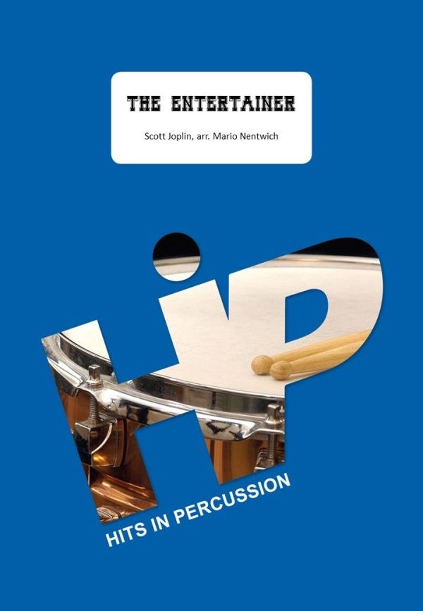 The Entertainer  für Percussion-Ensemble (4 Spieler)  Partitur und Stimmen