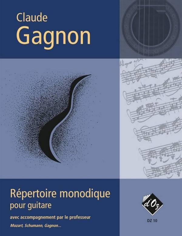 Répertoire monodique pour guitare&nbsp;&nbsp;2 Gitarren&nbsp;&nbsp;Buch