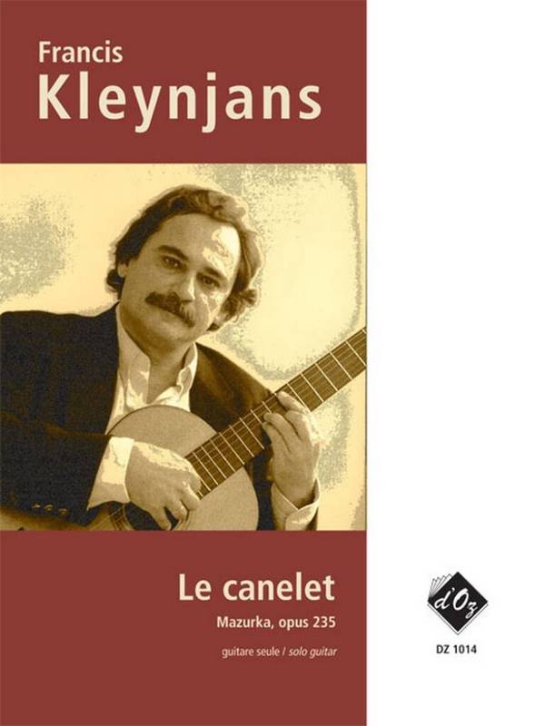 Le canelet (Mazurka), opus 235  Gitarre  Buch