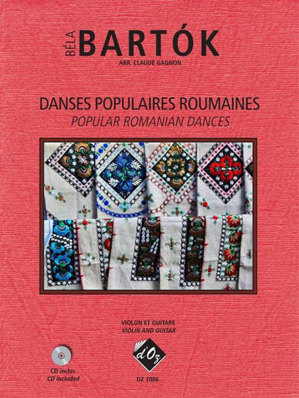 Danses Populaires Roumaines&nbsp;&nbsp;Guitar and Violin&nbsp;&nbsp;Buch und CD