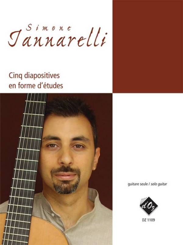Cinq diapositives en forme d'études&nbsp;&nbsp;Gitarre&nbsp;&nbsp;Buch