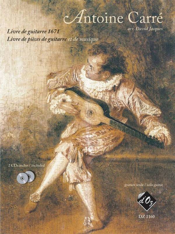 Livre de guitarre 1671&nbsp;&nbsp;Gitarre&nbsp;&nbsp;Buch und CD
