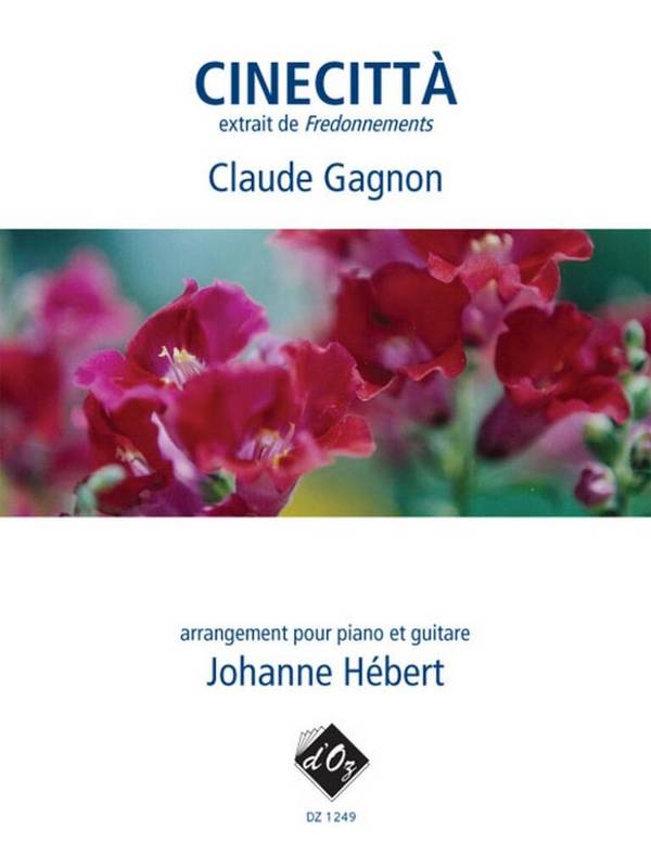 Fredonnements, Cinecitta&nbsp;&nbsp;Guitar and Piano&nbsp;&nbsp;Buch