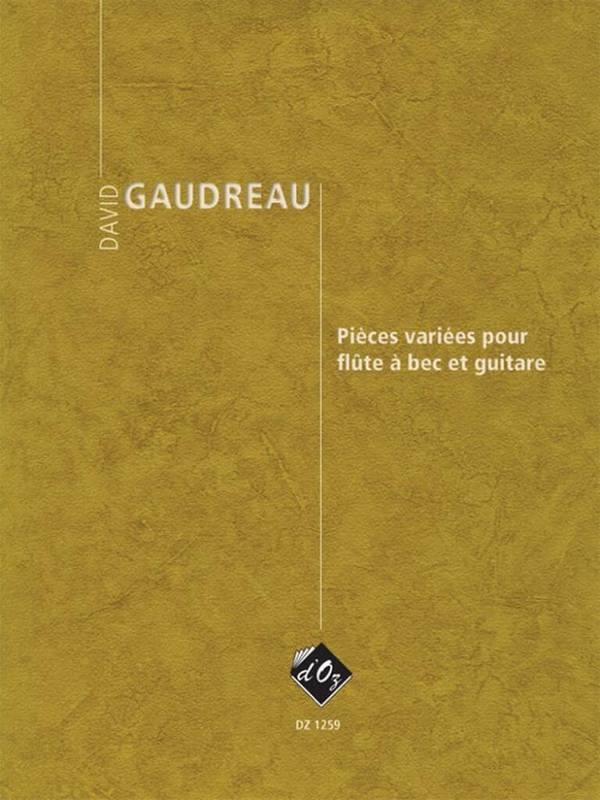 Pièces variées pour flûte à bec soprano et guitare&nbsp;&nbsp;Flöte und Gitarre&nbsp;&nbsp;Buch