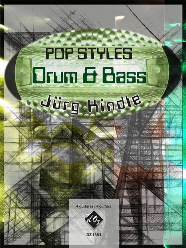 Pop Styles - Drum & Bass  4 Guitars  Partitur + Stimmen