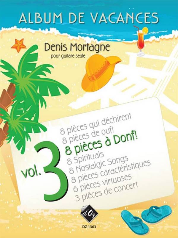 Album de vacances, vol. 3 / 8 pièces à donf&nbsp;&nbsp;Gitarre&nbsp;&nbsp;Buch