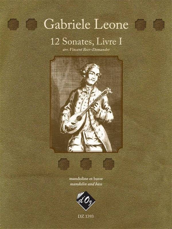 12 Sonates, Livre I&nbsp;&nbsp;Mandolin and Bass&nbsp;&nbsp;Buch