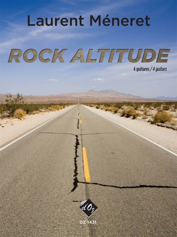 Rock altitude  pour 4 guitares  partition et parties