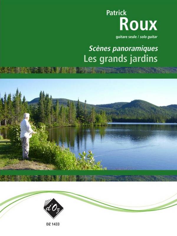 Scènes panoramiques - Les grands jardins&nbsp;&nbsp;Gitarre&nbsp;&nbsp;Buch