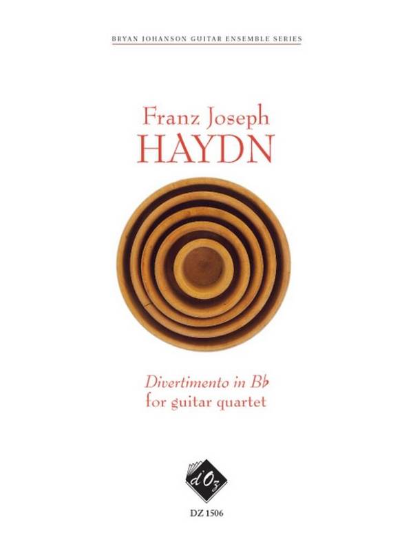Divertimento in B flat, H. II/46&nbsp;&nbsp;4 Guitars&nbsp;&nbsp;Partitur + Stimmen