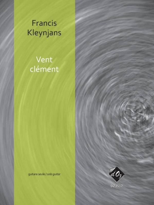 Vent clément, opus 262  Gitarre  Buch