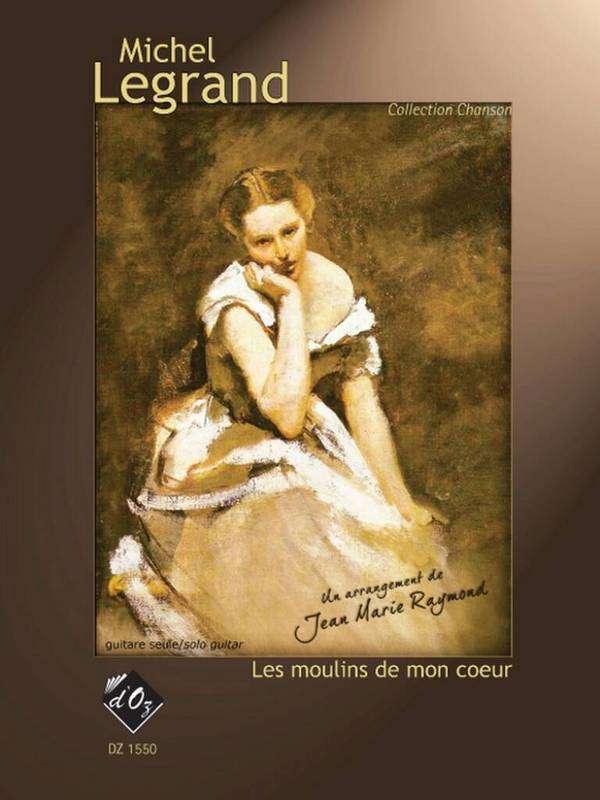 Les moulins de mon coeur  Gitarre  Buch