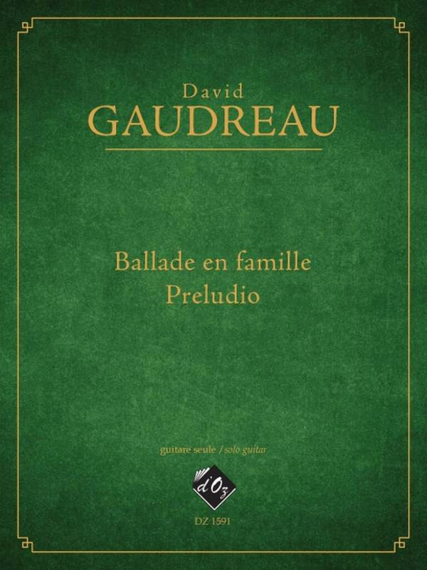 Ballade en famille / Preludio&nbsp;&nbsp;Gitarre&nbsp;&nbsp;Buch