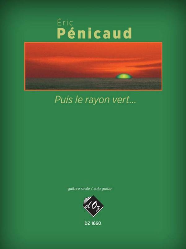 Puis le rayon vert...&nbsp;&nbsp;Gitarre&nbsp;&nbsp;Buch