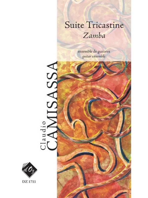 Suite Tricastine - Zamba&nbsp;&nbsp;Gitarrenensemble&nbsp;&nbsp;Partitur