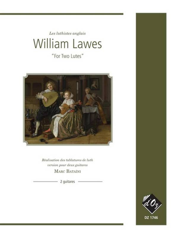 Les luthistes anglais For Two Lutes  2 Gitarren  Buch