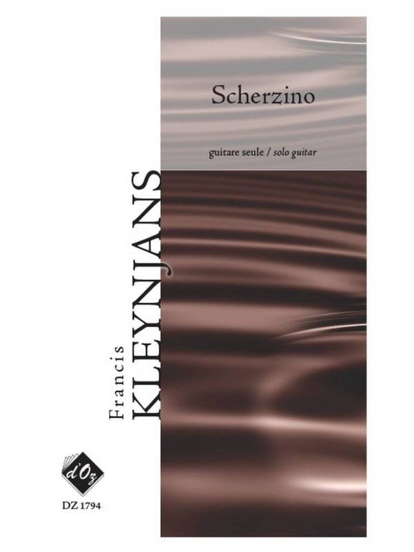 Scherzino, opus 278  Gitarre  Buch