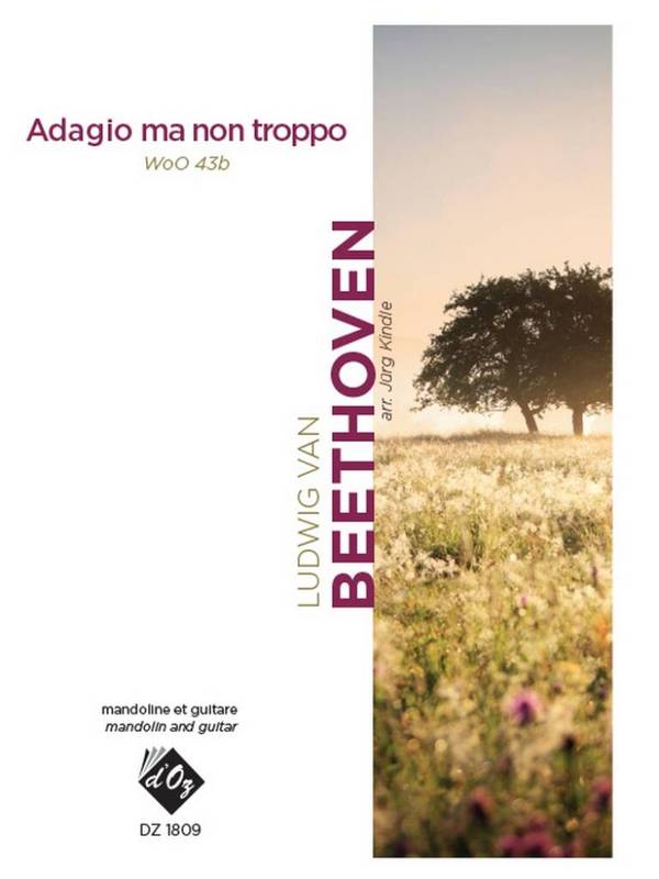 Adagio ma non troppo 43b&nbsp;&nbsp;Mandolin and Guitar&nbsp;&nbsp;Buch