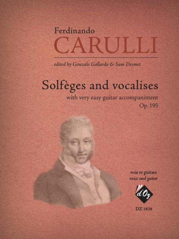 Solfèges And Vocalises&nbsp;&nbsp;Guitar and Vocal&nbsp;&nbsp;Buch
