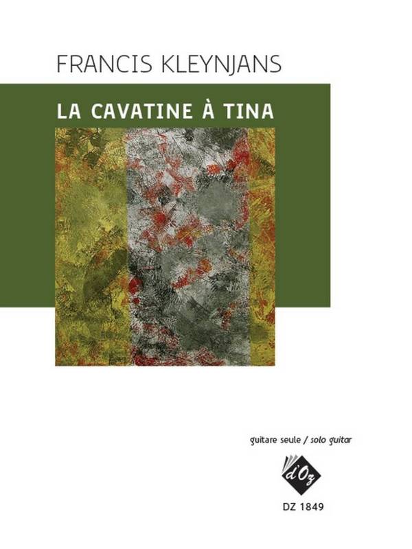 La cavatine à Tina  Gitarre  Buch