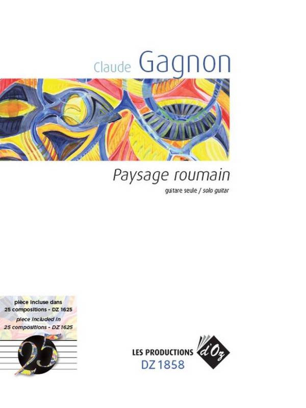 Paysage roumain&nbsp;&nbsp;Gitarre&nbsp;&nbsp;Buch