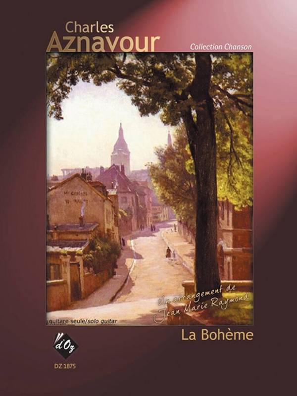 La bohème&nbsp;&nbsp;Gitarre&nbsp;&nbsp;Buch
