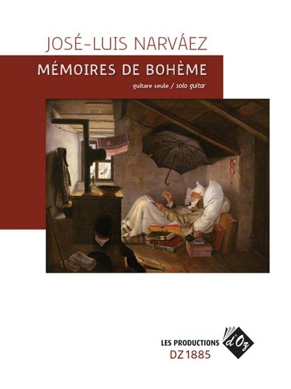 Mémoires de Bohême&nbsp;&nbsp;Gitarre&nbsp;&nbsp;Buch