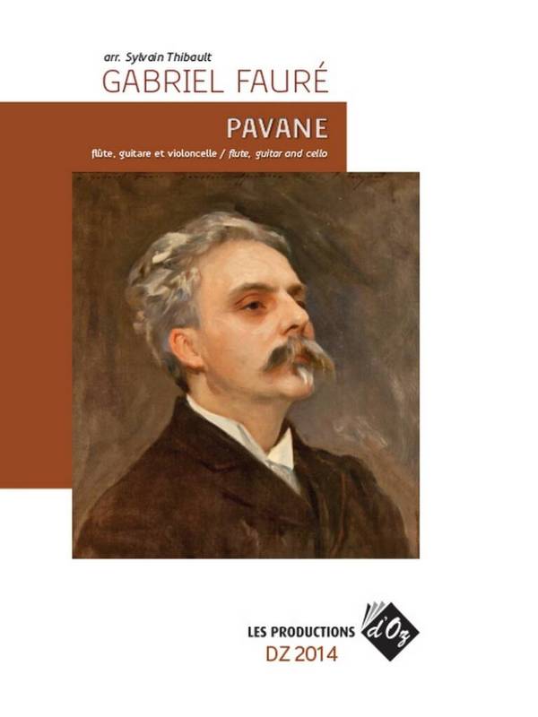 Pavane&nbsp;&nbsp;for flute, guitar and violoncello&nbsp;&nbsp;score and parts