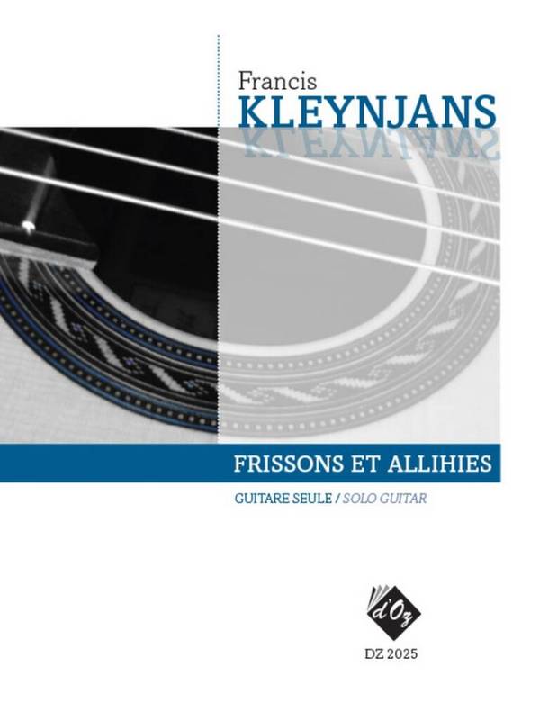 Frissons et Allihies  Gitarre  Buch