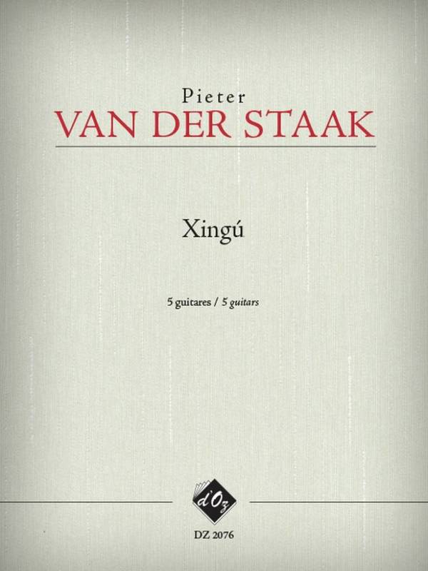 Xingú  5 Guitars  Partitur + Stimmen