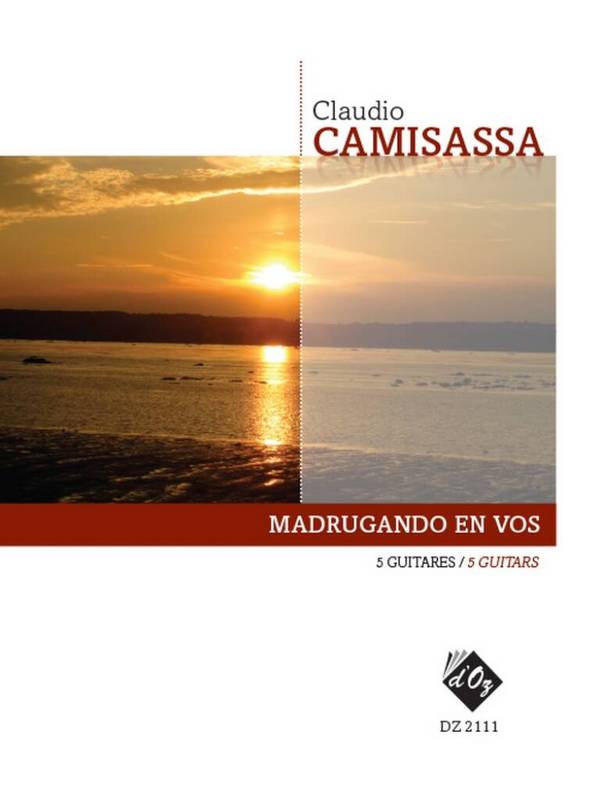 Madrugando en vos&nbsp;&nbsp;5 Guitars&nbsp;&nbsp;Partitur + Stimmen