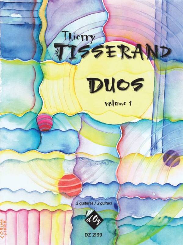 Duos Vol. 1&nbsp;&nbsp;pour 2 guitares&nbsp;&nbsp;partition et parties
