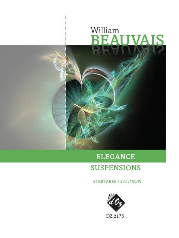 Elegance - Suspensions&nbsp;&nbsp;4 Guitars&nbsp;&nbsp;Partitur + Stimmen