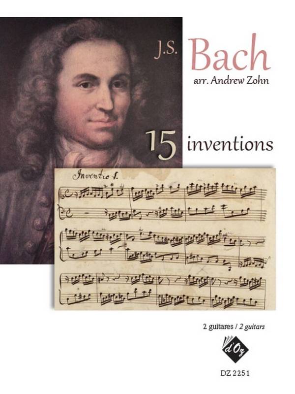 15 inventions&nbsp;&nbsp;2 Gitarren&nbsp;&nbsp;Buch