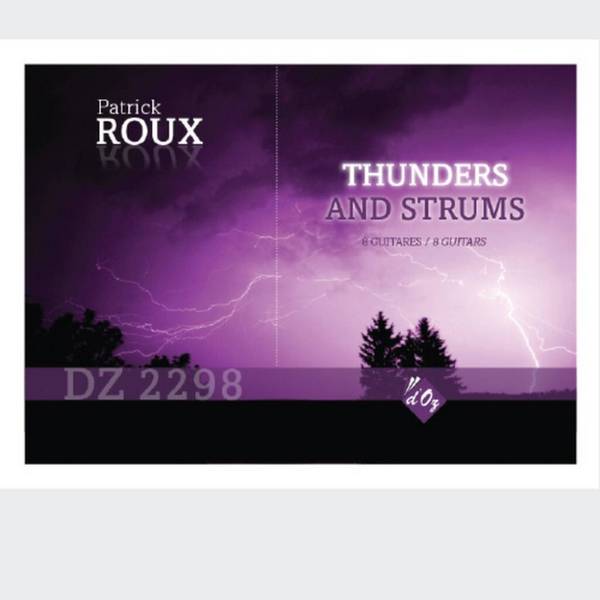 Thunders and Strums&nbsp;&nbsp;8 Guitars&nbsp;&nbsp;Partitur + Stimmen