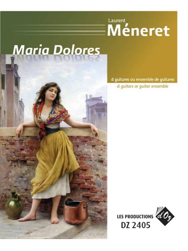 Maria Dolores  4 Guitars  Partitur + Stimmen