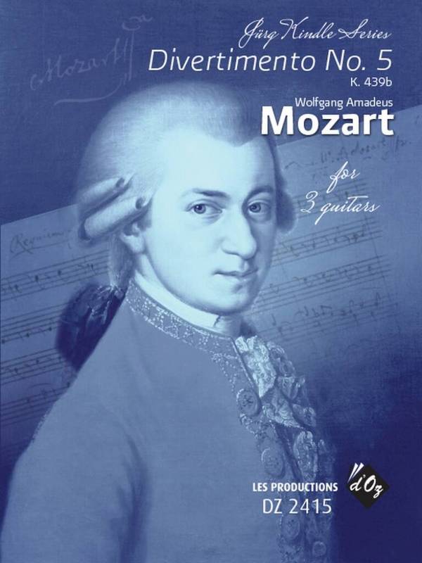 Divertimento No. 5&nbsp;&nbsp;3 Guitars&nbsp;&nbsp;Partitur + Stimmen