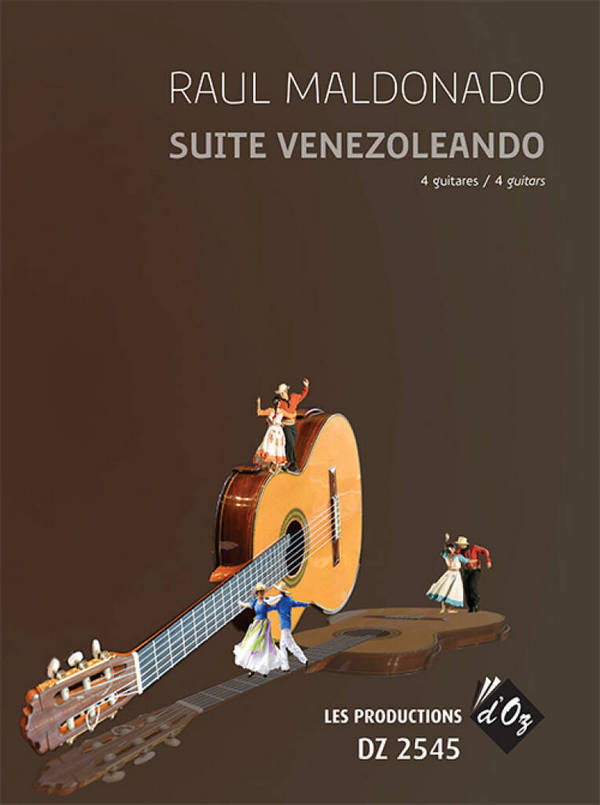 Suite Venezoleando&nbsp;&nbsp;4 Guitars&nbsp;&nbsp;Partitur + Stimmen