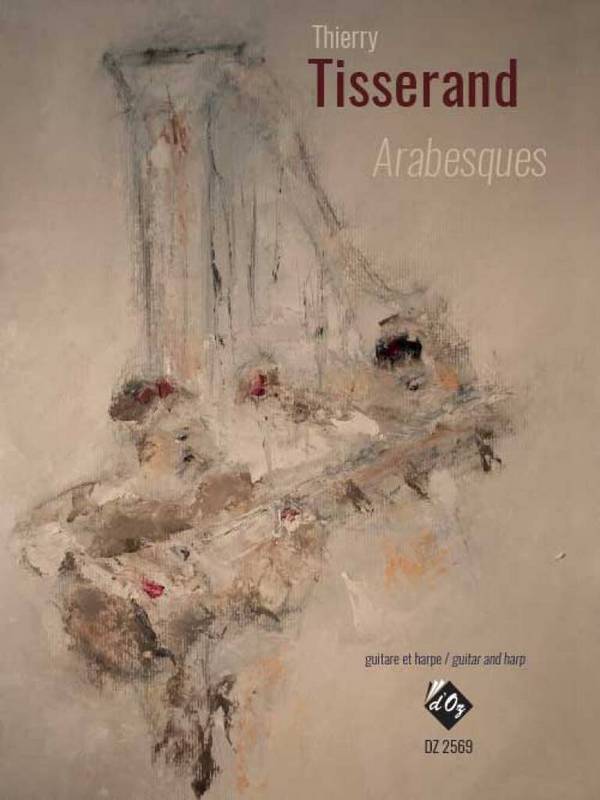 Arabesques&nbsp;&nbsp;pour guitare et harpe&nbsp;&nbsp;partition et parties