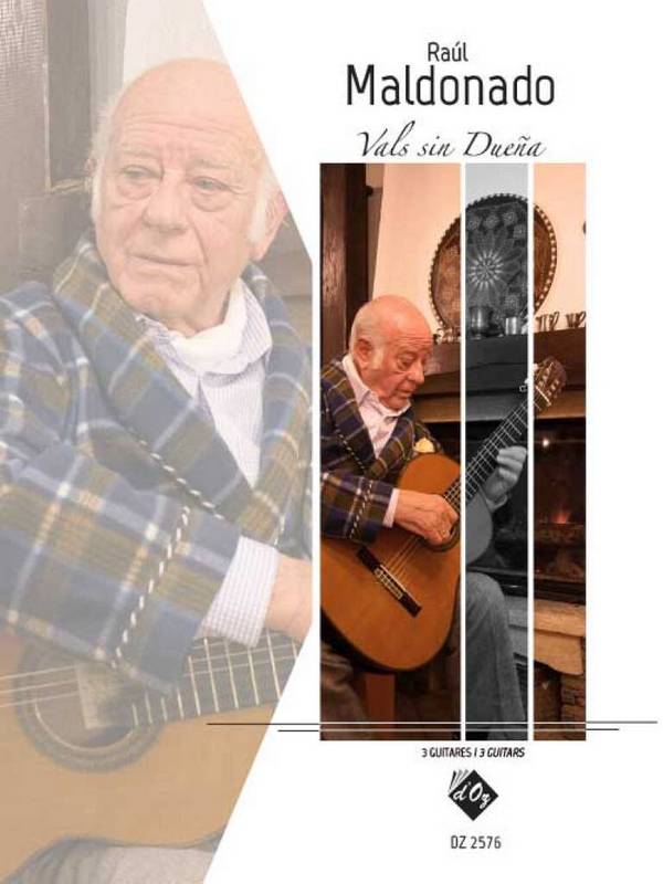 Vals sin Dueña&nbsp;&nbsp;3 Guitars&nbsp;&nbsp;Partitur + Stimmen