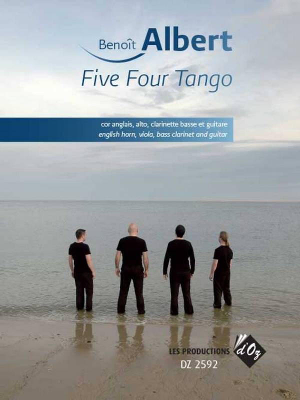 Five Four Tango  Alto, Bass Clarinet, English Horn and Guitar  Partitur + Stimmen