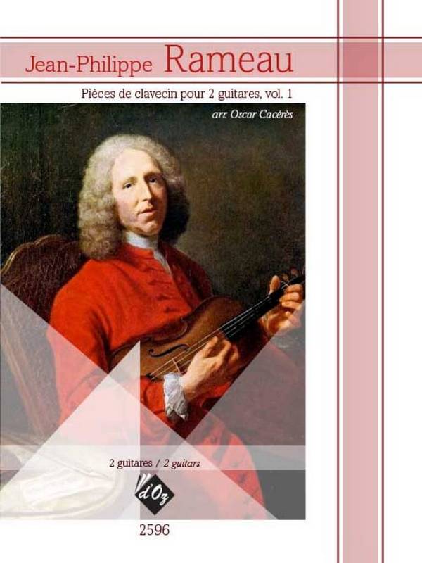Pièces de clavecin pour 2 guitares, vol. 1&nbsp;&nbsp;2 Gitarren&nbsp;&nbsp;Buch
